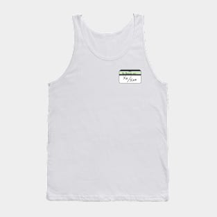 Hi my pronouns are - Xe/Xem - Agender pride Tank Top